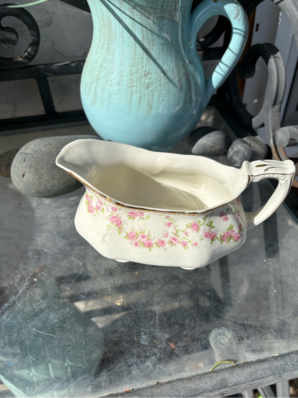 Country Core Floral Gravy Bowl